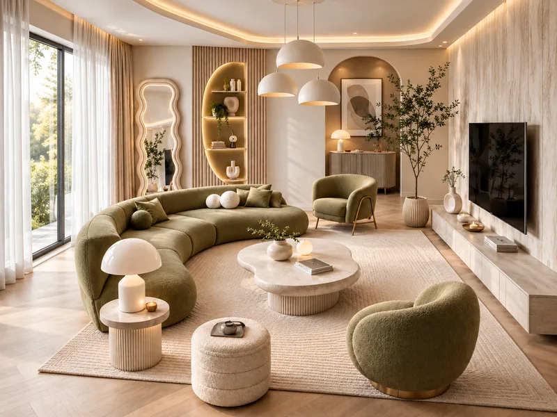 Warm interior concept